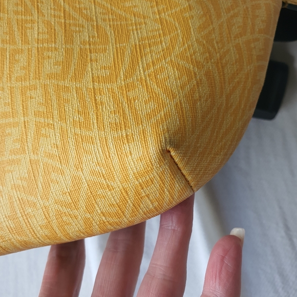 Fendi SARAH COLEMAN Vitello Grace Light Micro FF Vertigo Belt Bag Mimo - Picture 9 of 11